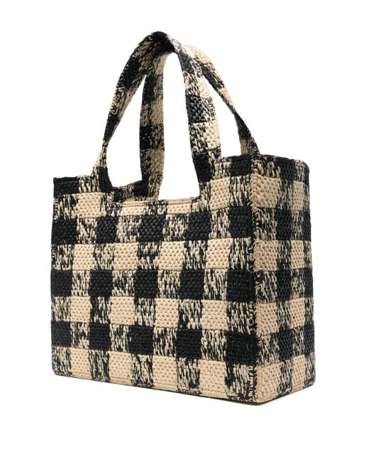 Loewe Metallic Large Font Tote Bag