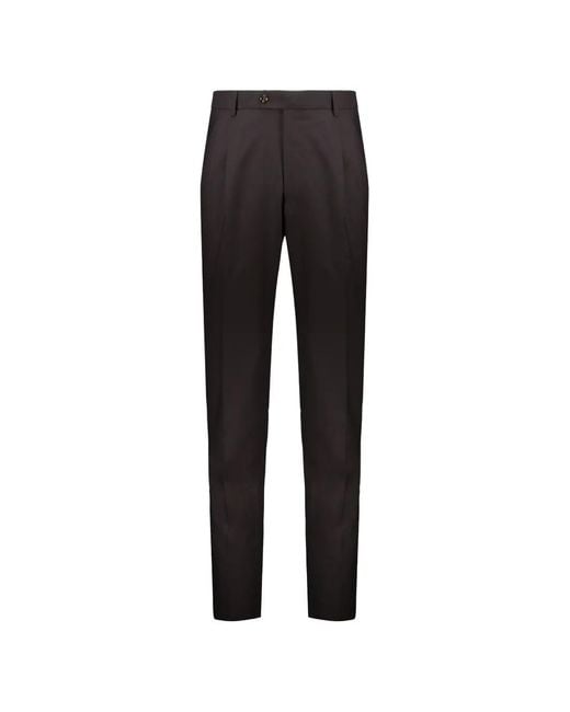 Moorer Black Jarvis Tailored Trousers for men
