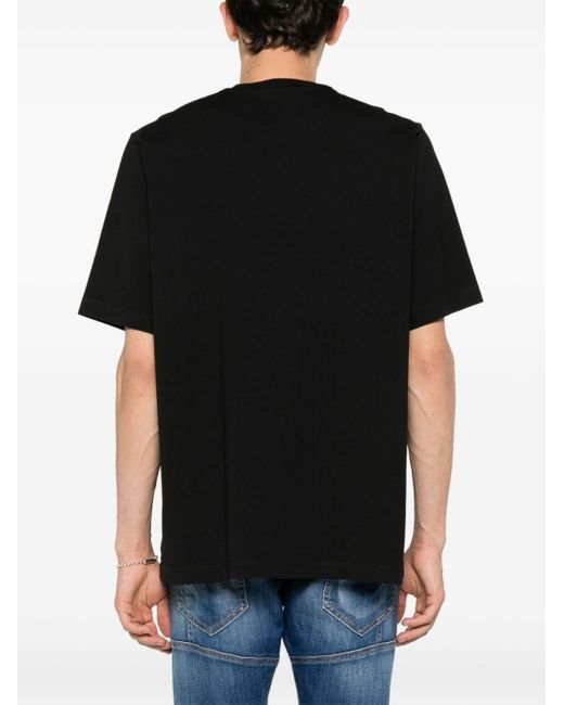 T-shirt Tennis Club en coton DSquared² pour homme en coloris Black