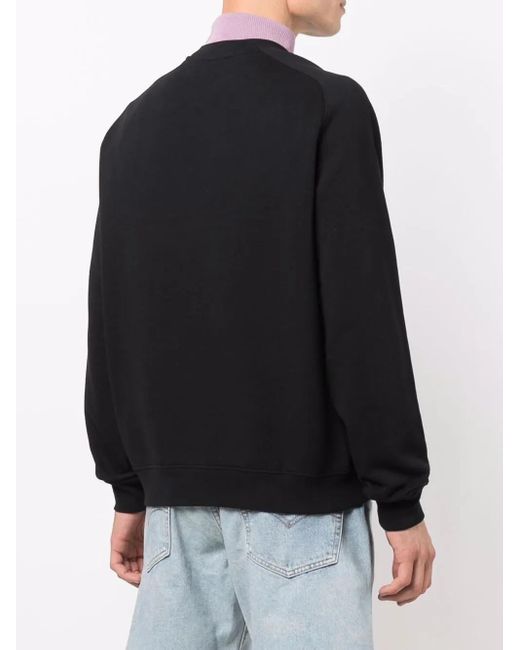 MSGM Trui Met Logoprint in het Blue voor heren