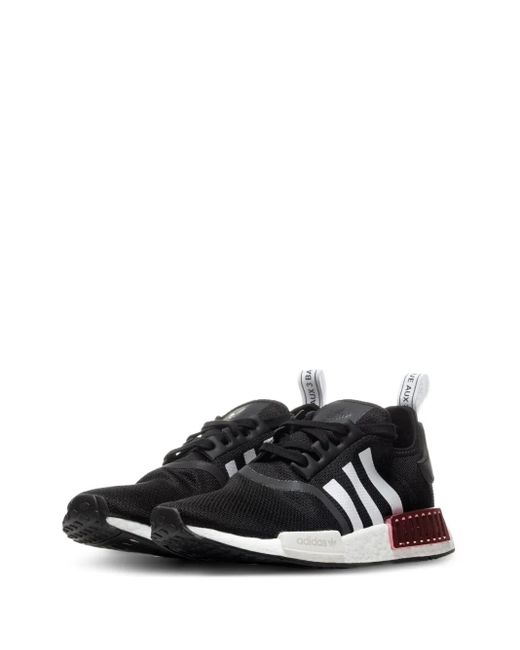 Adidas Black Nmd R1 /Hazy Rose" Sneakers