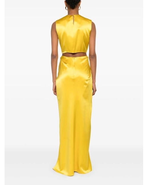 Max Mara 'panaro' Jurk in het Yellow