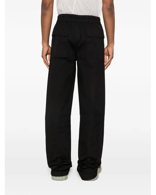 Rick Owens Black Dietrich Trousers for men