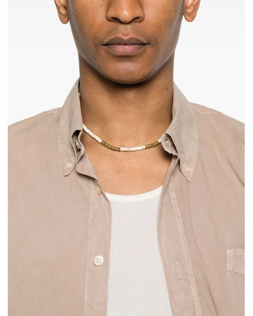 Camicia Borrowed Bd di Our Legacy in Natural da Uomo