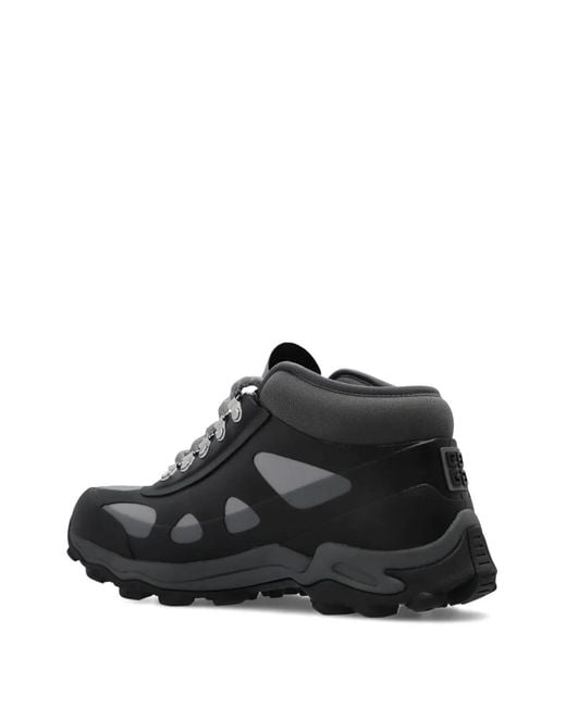 Givenchy Black Hiking Boot Shoes for men