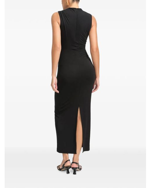 MARCELLA Black Robe Longue Astin