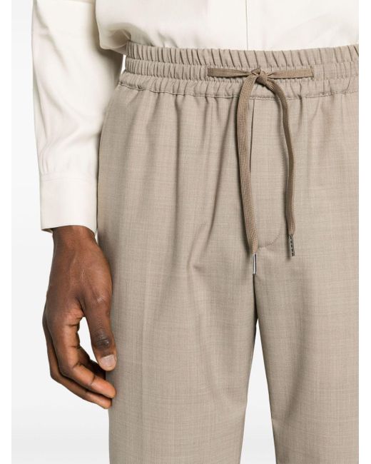 Pantalon de costume à lien de resserrage Sandro pour homme en coloris Natural