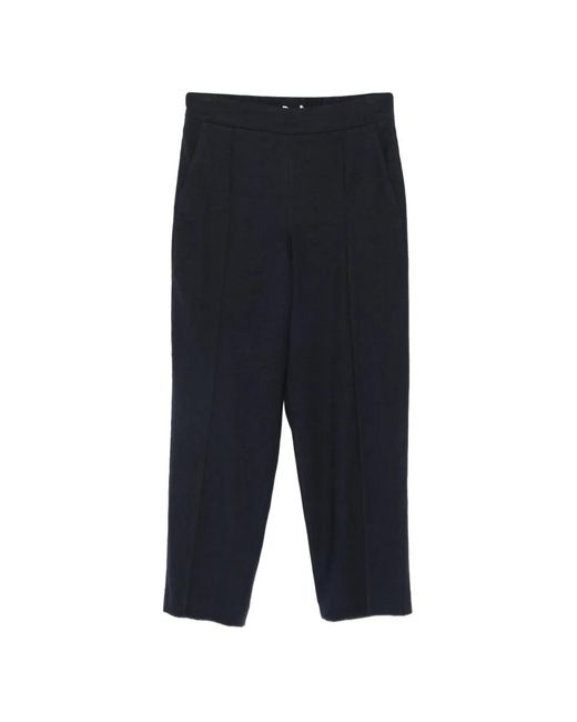 Vince Blue Pantalon À Détails De Coutures