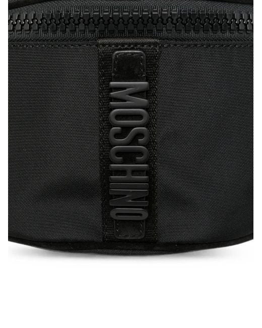 Moschino Gürteltasche Mit Logo-Patch in Black für Herren