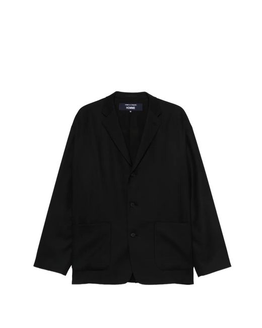 Comme des Garçons Black Patch-Pocket Blazer for men