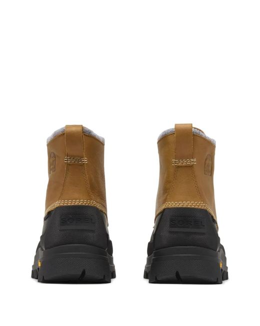 Sorel Blue Bottines Vernies À Lacets for men