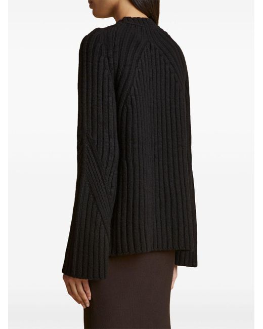 Khaite Black The Calvin Sweater