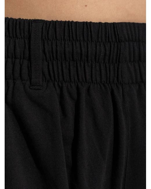 Pantaloni Con Vita Elasticizzata di Alexander Wang in Black