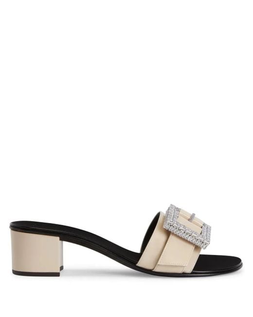 Giuseppe Zanotti Miss Buckle 40mm サンダル Black