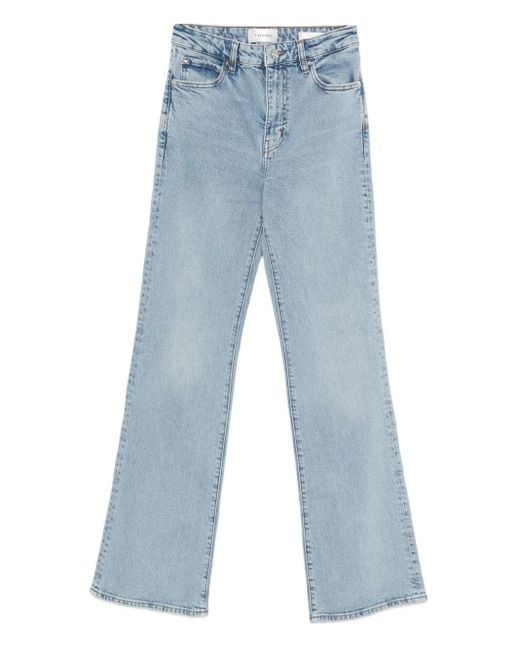 FRAME Blue The Arrow Bootcut Jeans