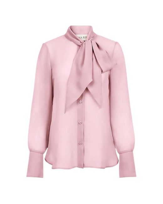 Nina Ricci Pink Long-Sleeves Shirt