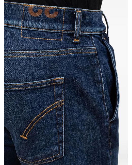 Dondup Blue Washed Jeans for men
