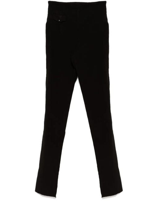 Masnada Black Skinny Trousers