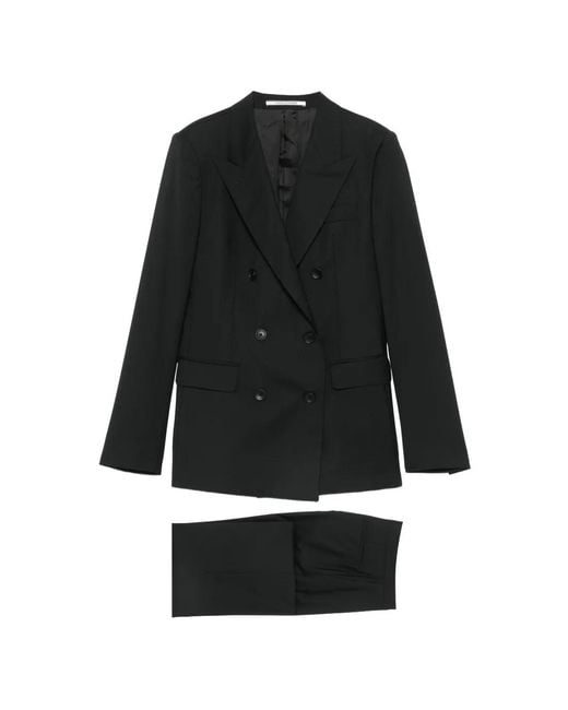 Tagliatore Black Costume À Veste À Boutonnière Croisée