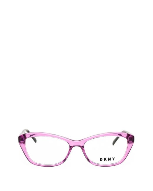 DKNY Pink Cat-Eye Glasses