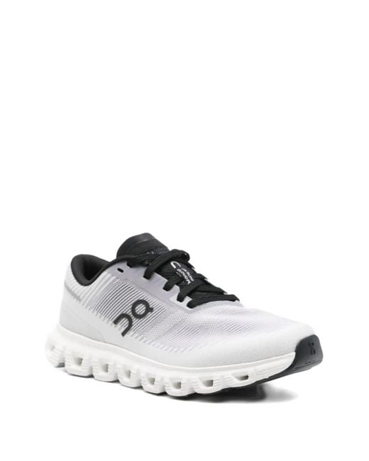 On Shoes White Cloud 6 Logo-Detail Sneakers