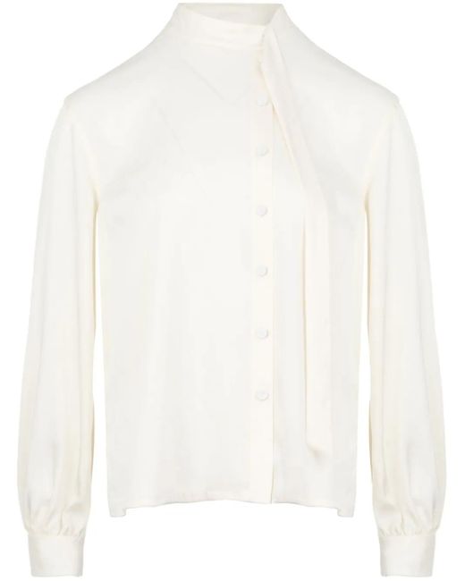 Chemise À Détail De Foulard Ports 1961 en coloris White