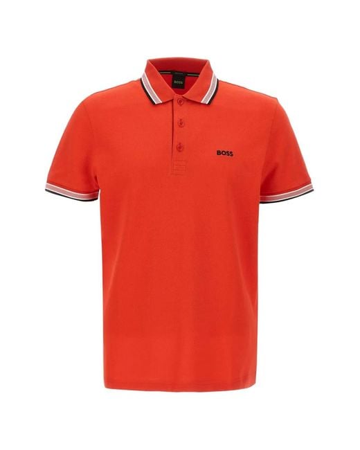 Boss Red Paddy Polo Shirt for men