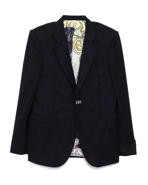 Givenchy Sakko Mit 2G-Clip in Blue für Herren