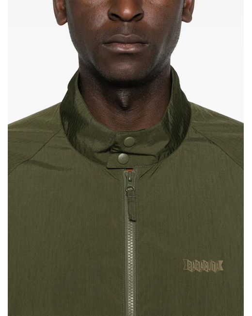 Baracuta Jack Met Logoprint in het Green voor heren