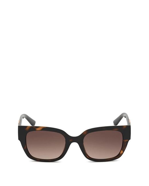 GUESS EYEWEAR Brown Square-Frame Sunglasses