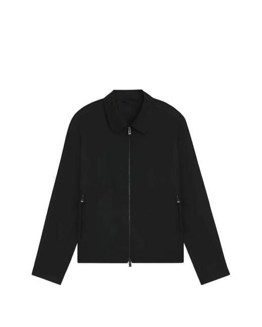 Boss Black Zip-Up Wool Jacket for men