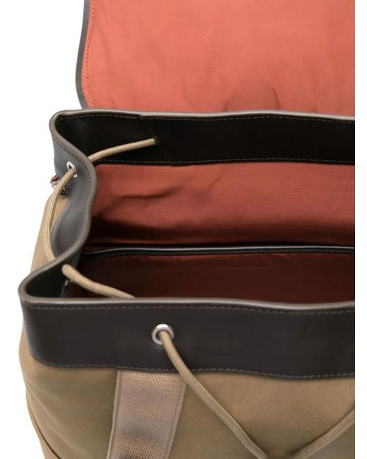 Zaino Con Tasche di Paul Smith in Brown da Uomo