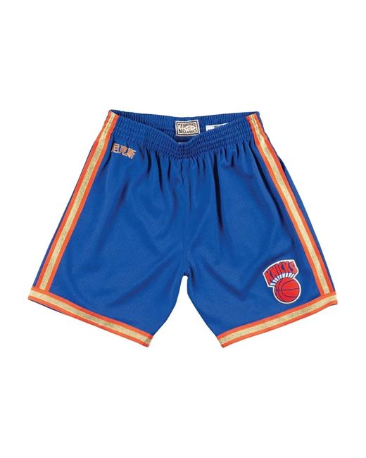 Mitchell & Ness メンズ ブルー X Nba Chinese New Year 1991 New York Knicks ショートパンツ
