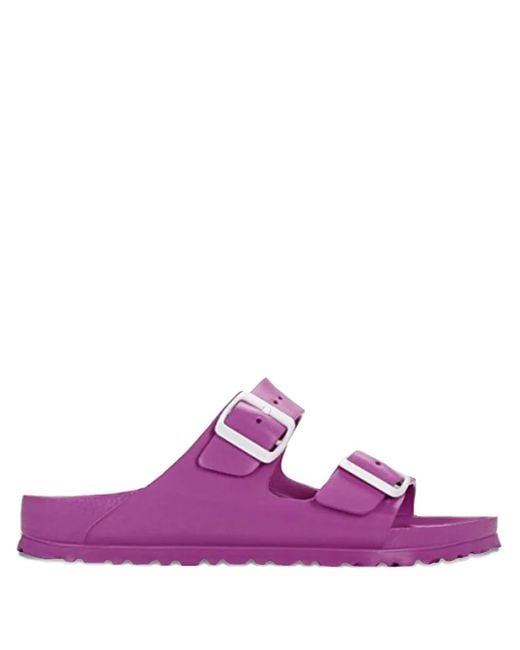 Birkenstock Purple Arizona Slides