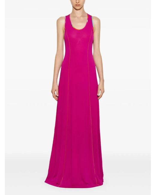 Emilio Pucci Pink Vivara-Print Dress