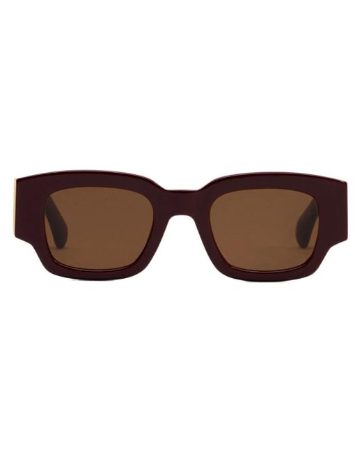 AMI Brown 75001 Sonnenbrille Mit Eckigem Gestell