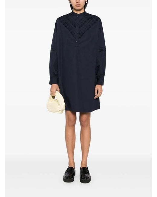 maison kitsune shirt dress Maison Kitsun - I Need' Jersey S/S Dress