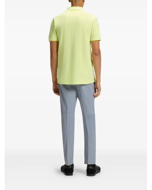 Boss Yellow Polo Polo Shirt for men