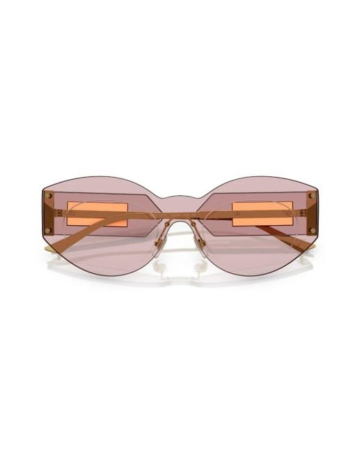 Versace Pink Transparent Glasses