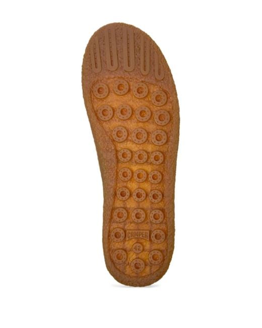 Camper Brown Pau Terreno Leather Sneakers for men