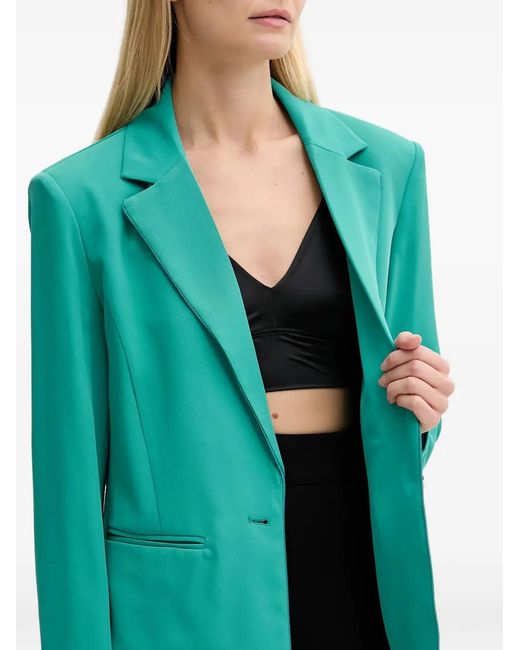 Fracomina Green Buttoned Blazer