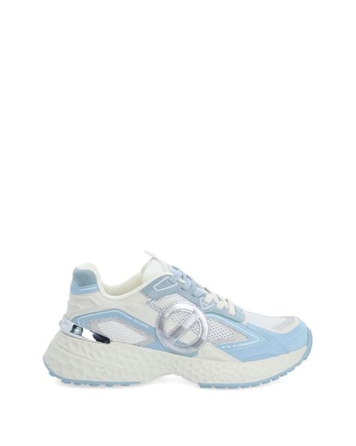 No Name Blue Logo Sneakers