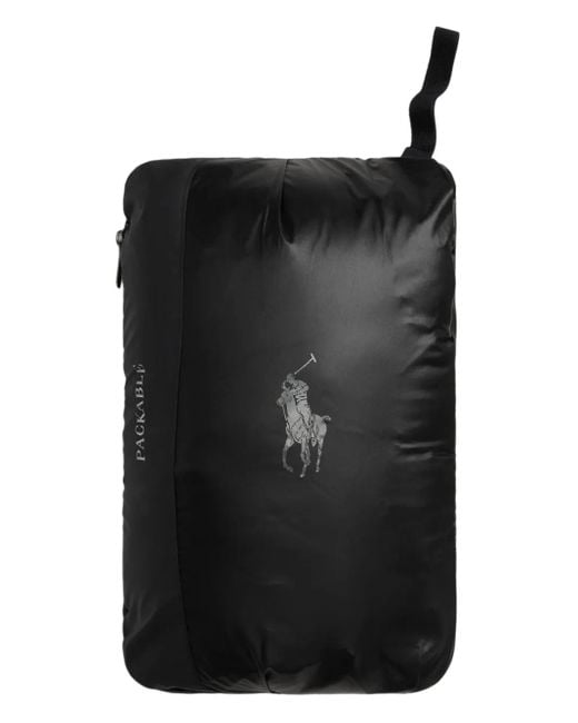 メンズ Polo Ralph Lauren キルティング ベスト Black