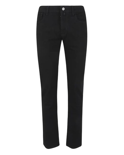 Jean À Patch Logo Jacob Cohen pour homme en coloris Black