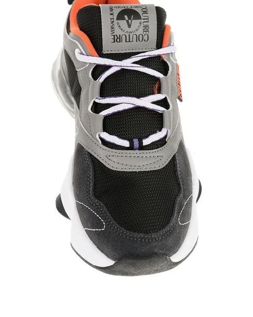 Versace White Nomo Chunky-Sole Sneakers for men
