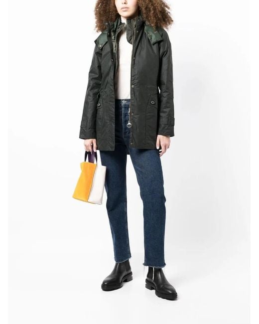 Barbour Black Cannich Waxed Jacket