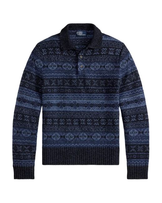 Polo Ralph Lauren Langärmeliger Pullover in Blue für Herren