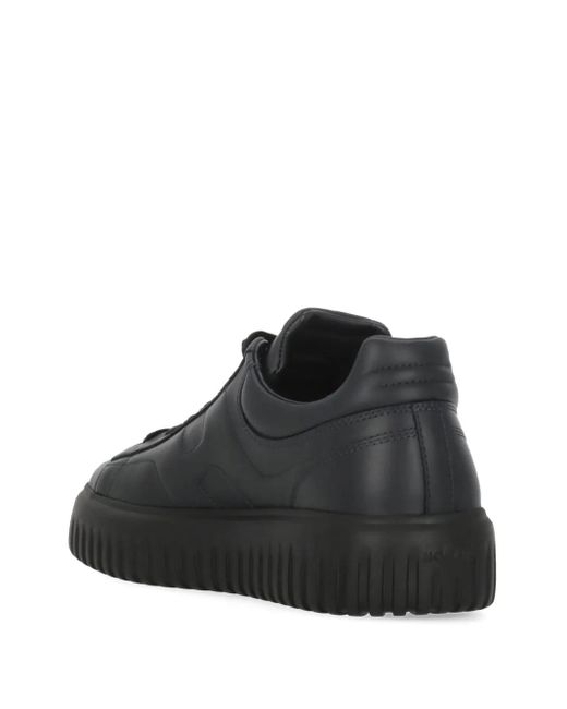 Hogan Black Quilted Sneakers for men