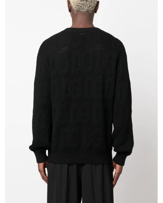 Dolce & Gabbana Black Round Neck Pullover for men