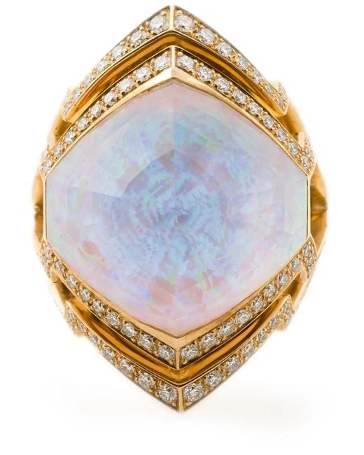 Stephen Webster Blue Small Crystal Haze Ring